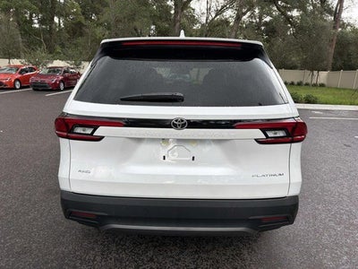 2026 Toyota Grand Highlander Platinum