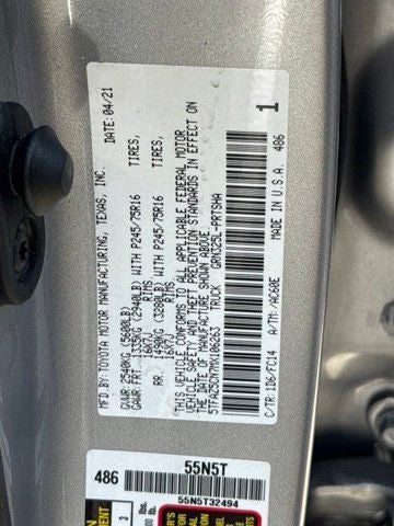 2021 Toyota Tacoma SR5 V6