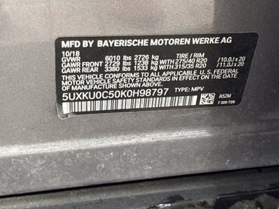 2019 BMW X6 sDrive35i