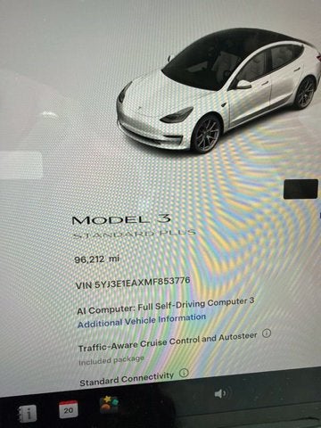 2021 Tesla Model 3 Standard Range Plus