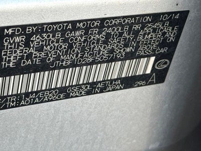 2015 Lexus IS 250
