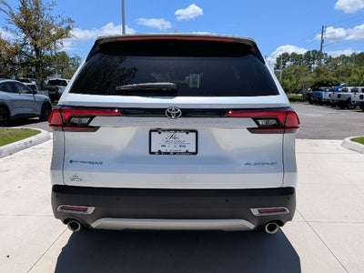 2024 Toyota Grand Highlander Hybrid MAX Platinum