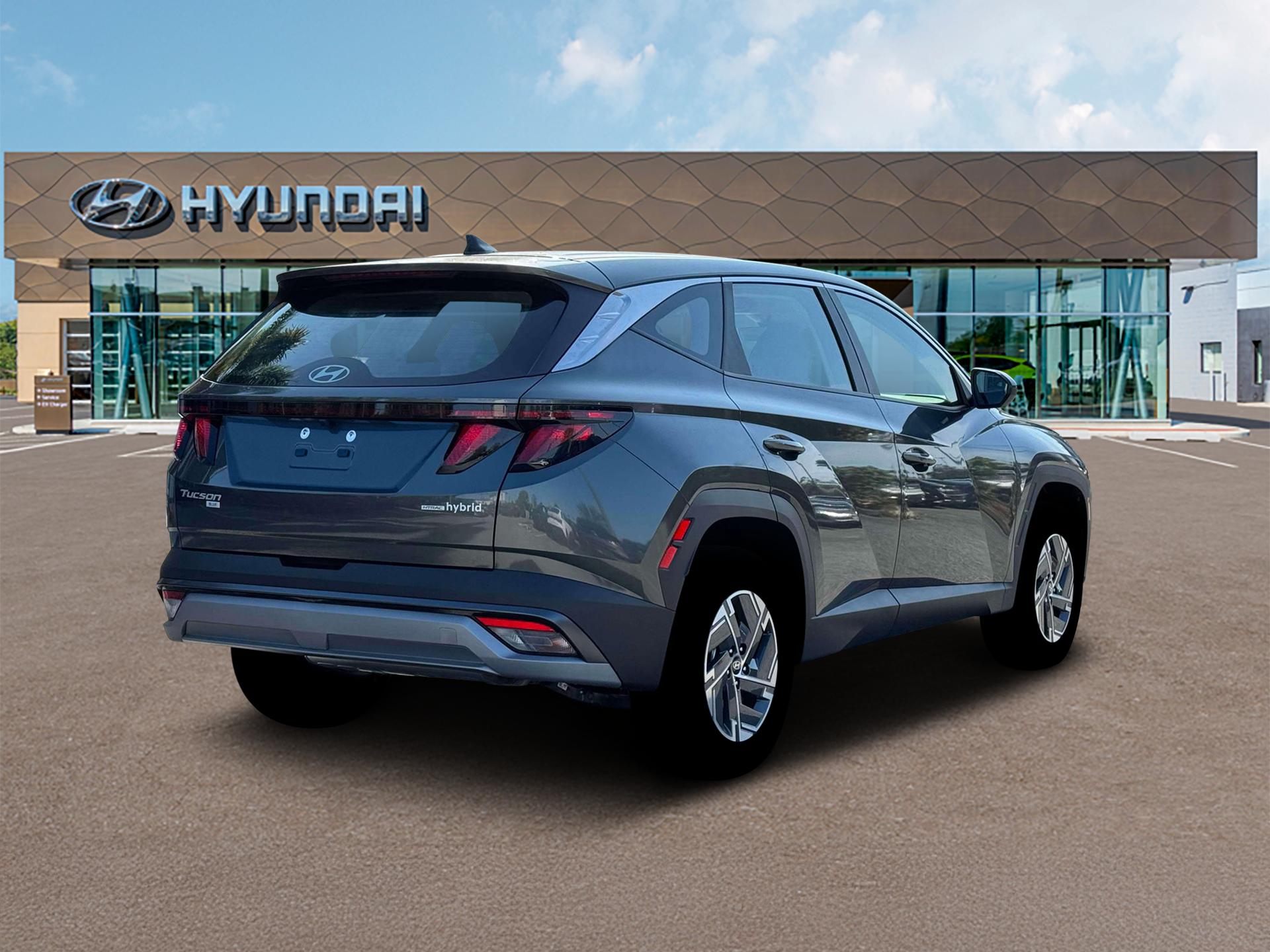2026 Hyundai Tucson Hybrid Blue