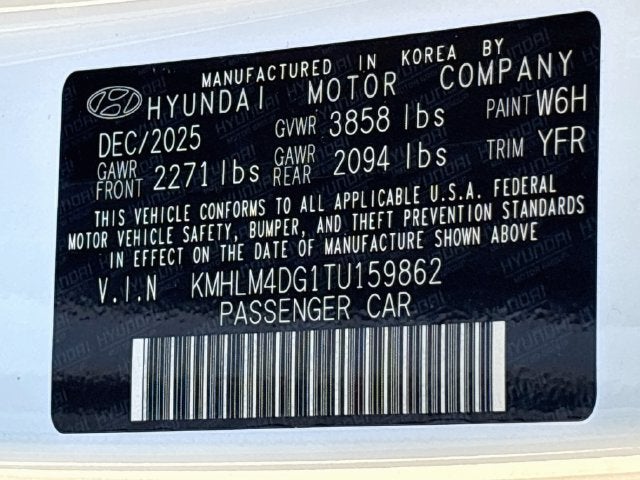 2026 Hyundai Elantra SEL Sport