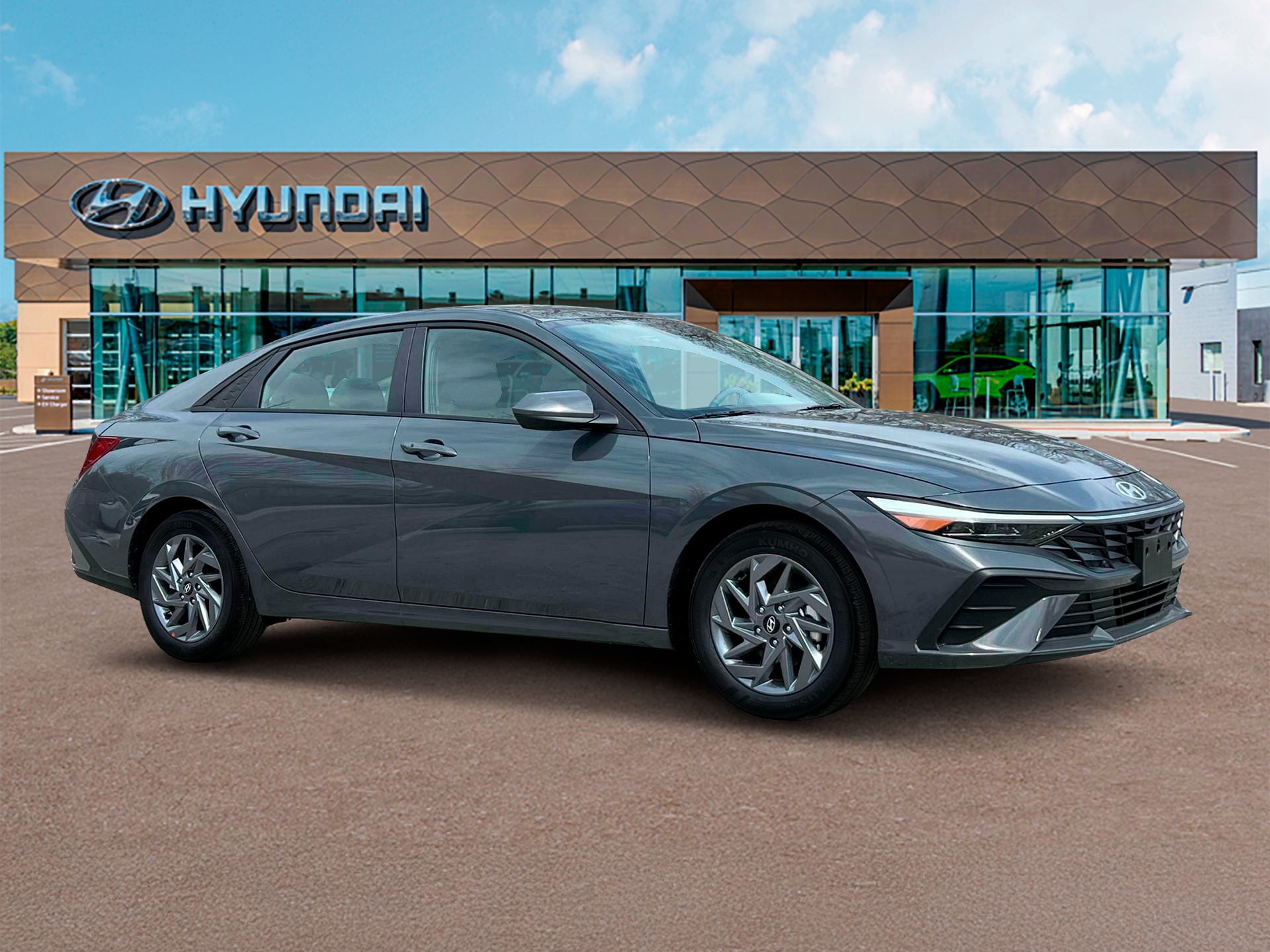 2025 Hyundai Elantra Hybrid Blue