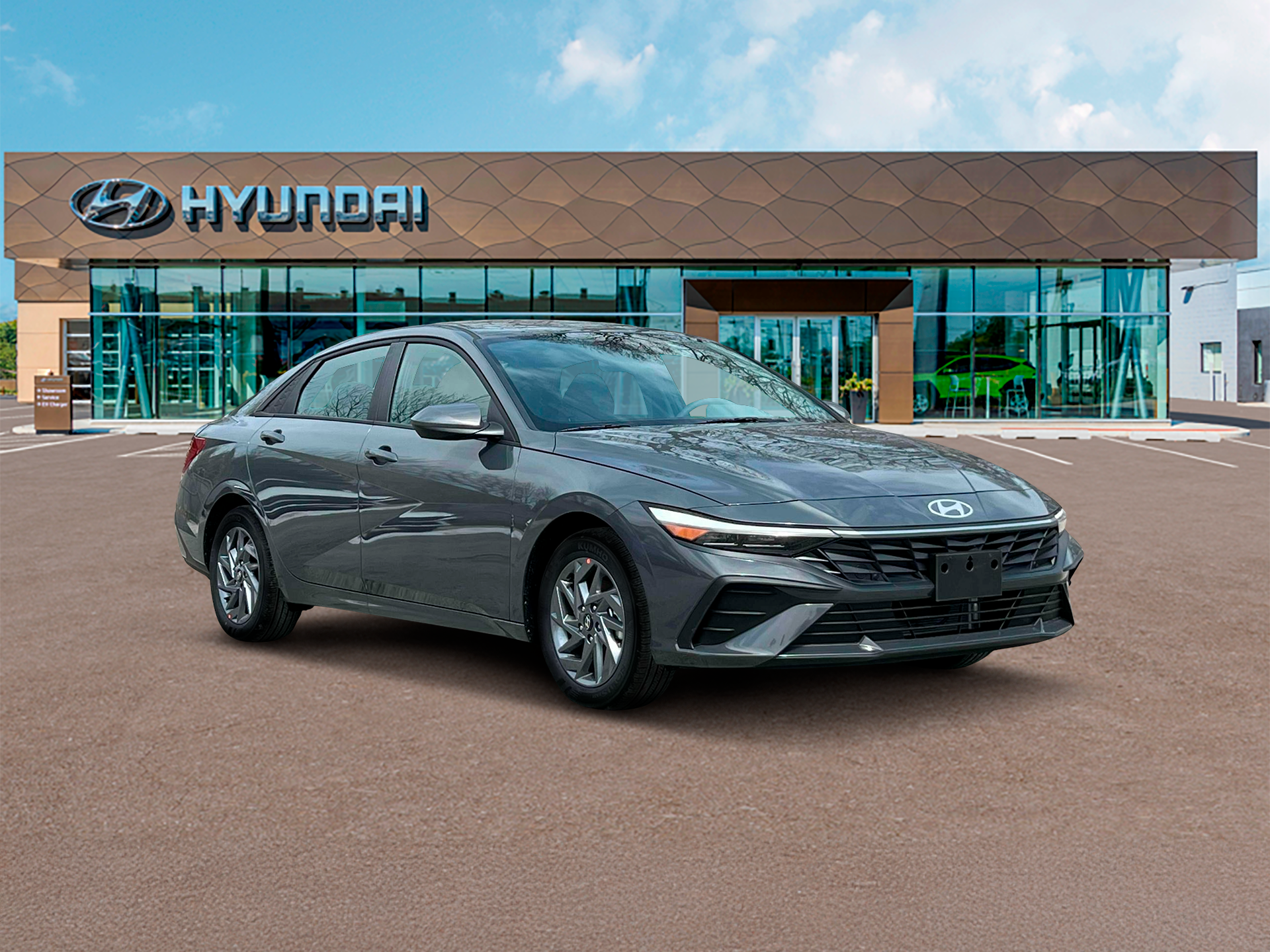 2025 Hyundai Elantra Hybrid Blue