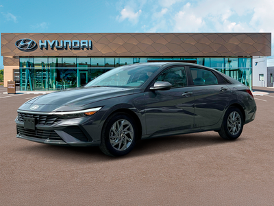 2025 Hyundai Elantra Hybrid Blue