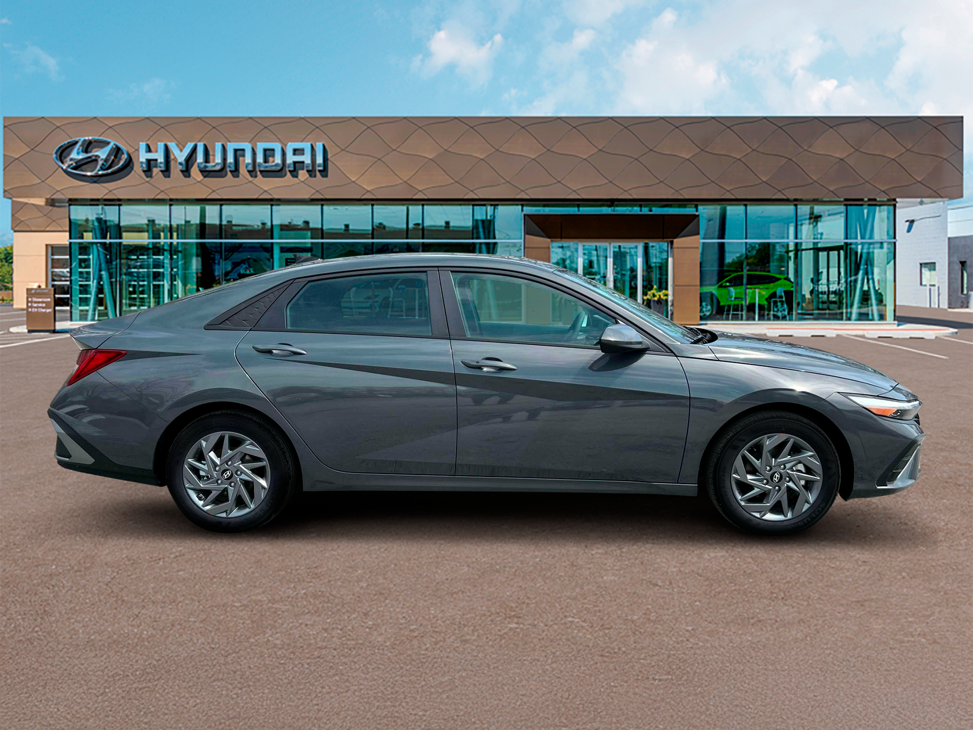 2025 Hyundai Elantra Hybrid Blue