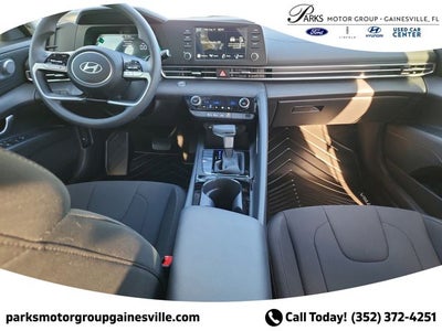 2025 Hyundai Elantra Hybrid Blue