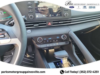 2025 Hyundai Elantra Hybrid Blue