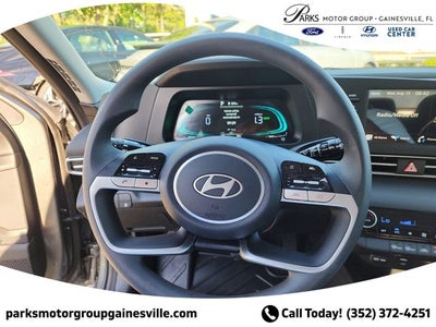 2025 Hyundai Elantra Hybrid Blue
