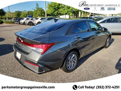 2025 Hyundai Elantra Hybrid Blue