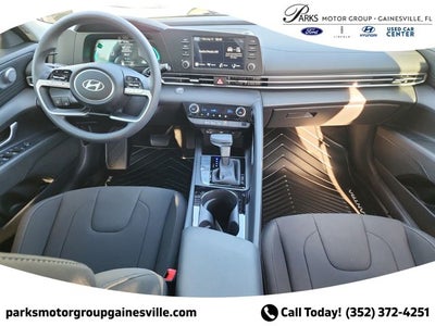2025 Hyundai Elantra Hybrid Blue