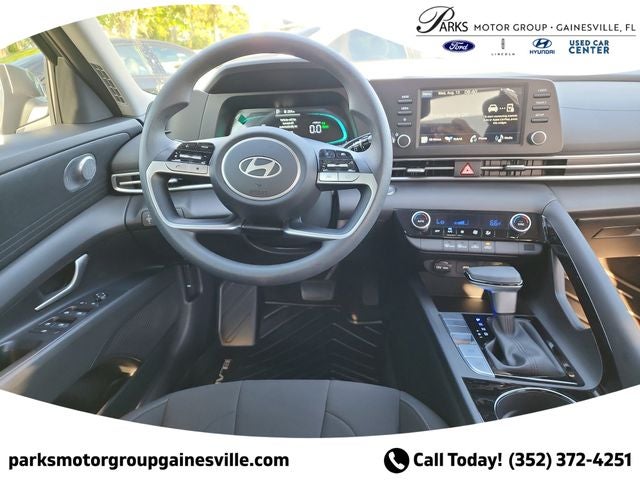 2025 Hyundai Elantra Hybrid Blue
