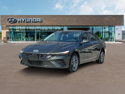 2025 Hyundai Elantra Hybrid Blue