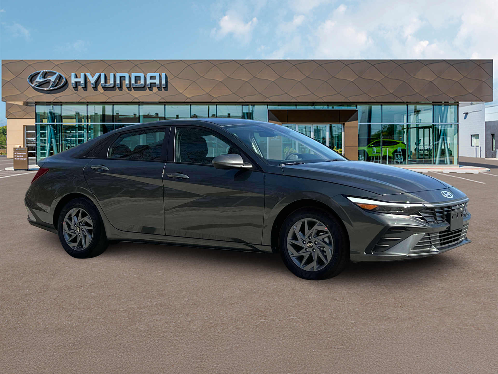 2025 Hyundai Elantra Hybrid Blue