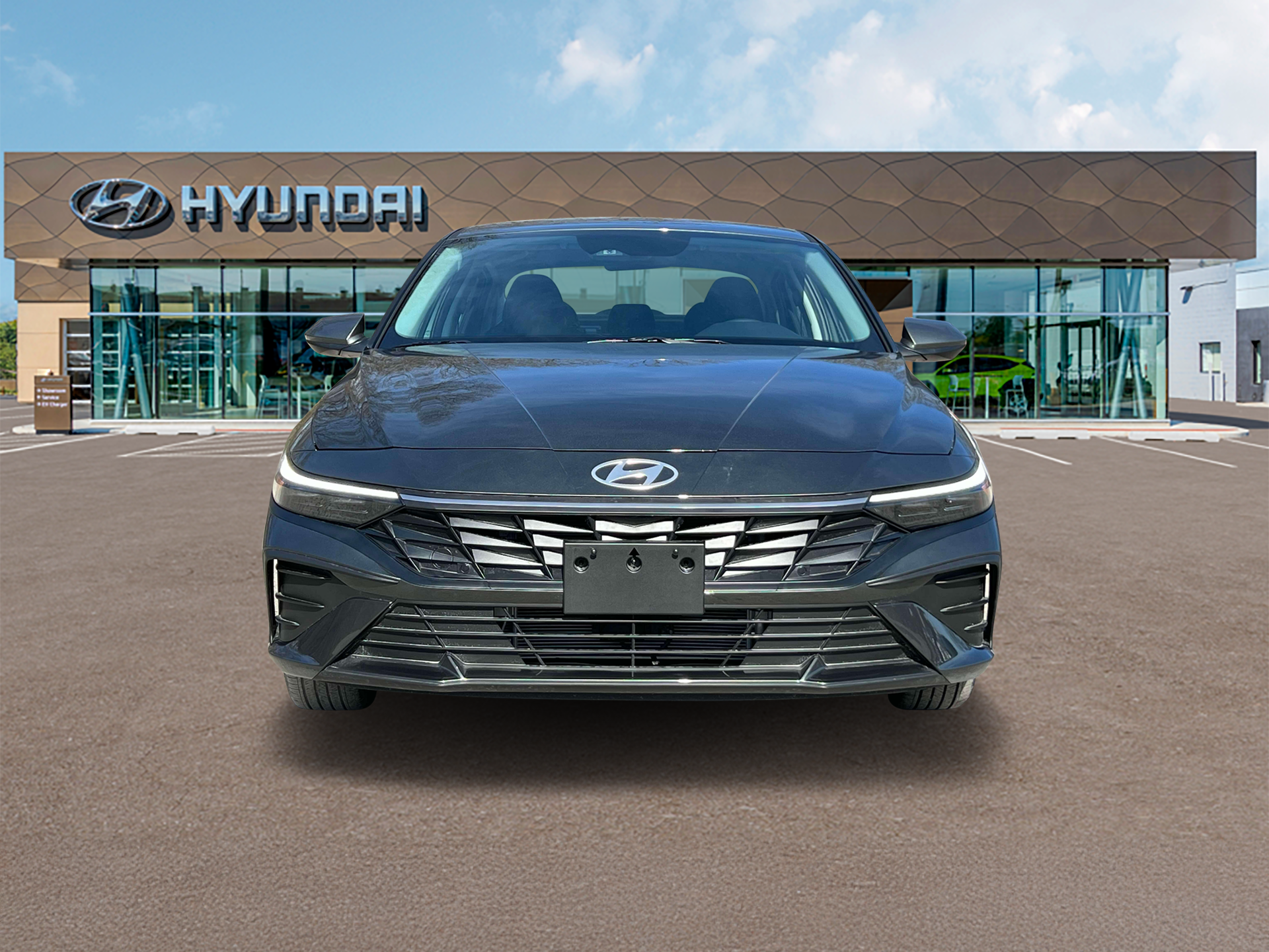 2025 Hyundai Elantra Hybrid Blue