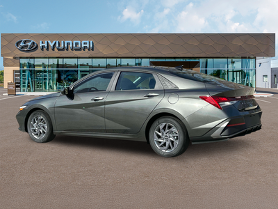 2025 Hyundai Elantra Hybrid Blue