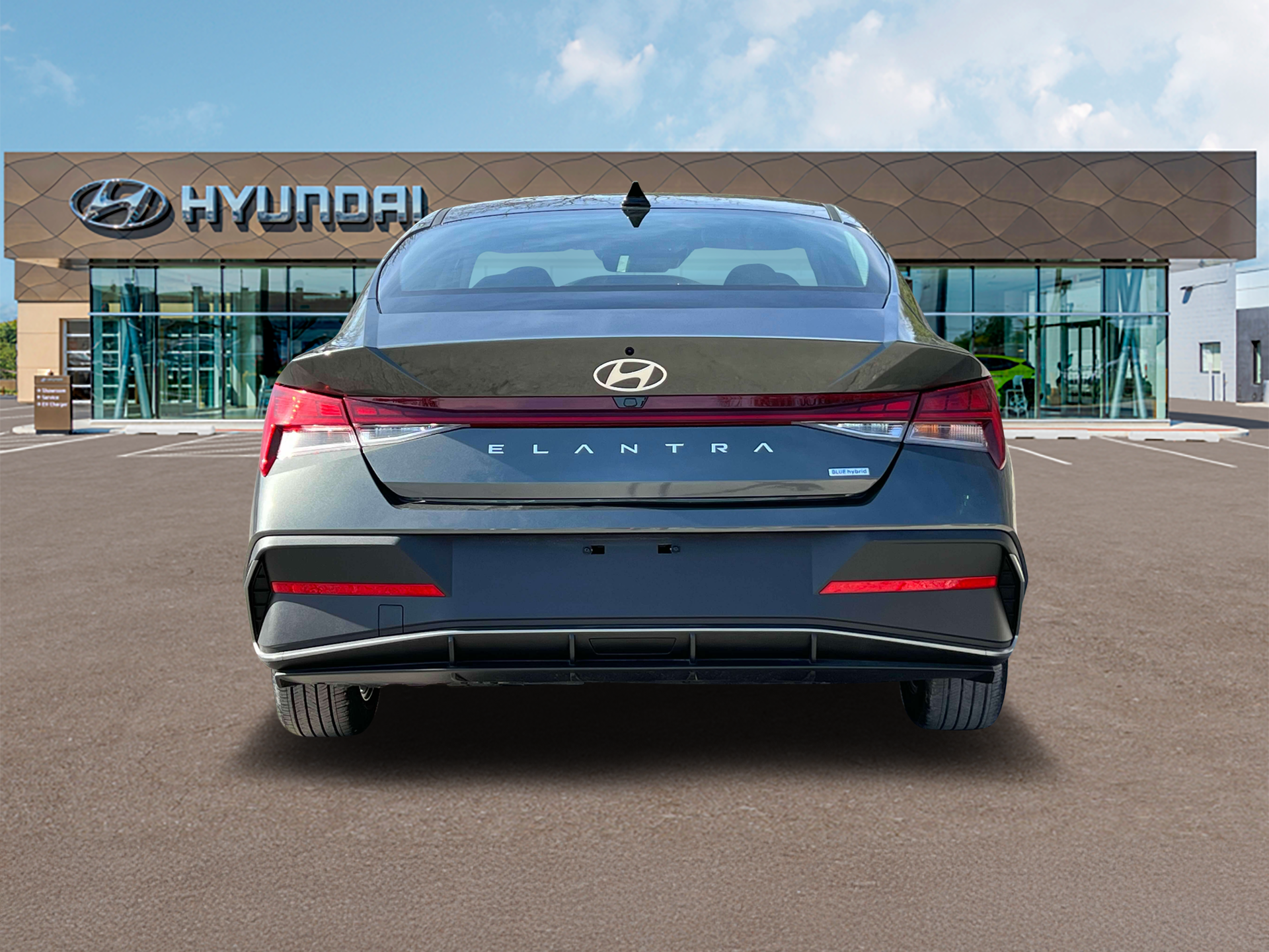 2025 Hyundai Elantra Hybrid Blue