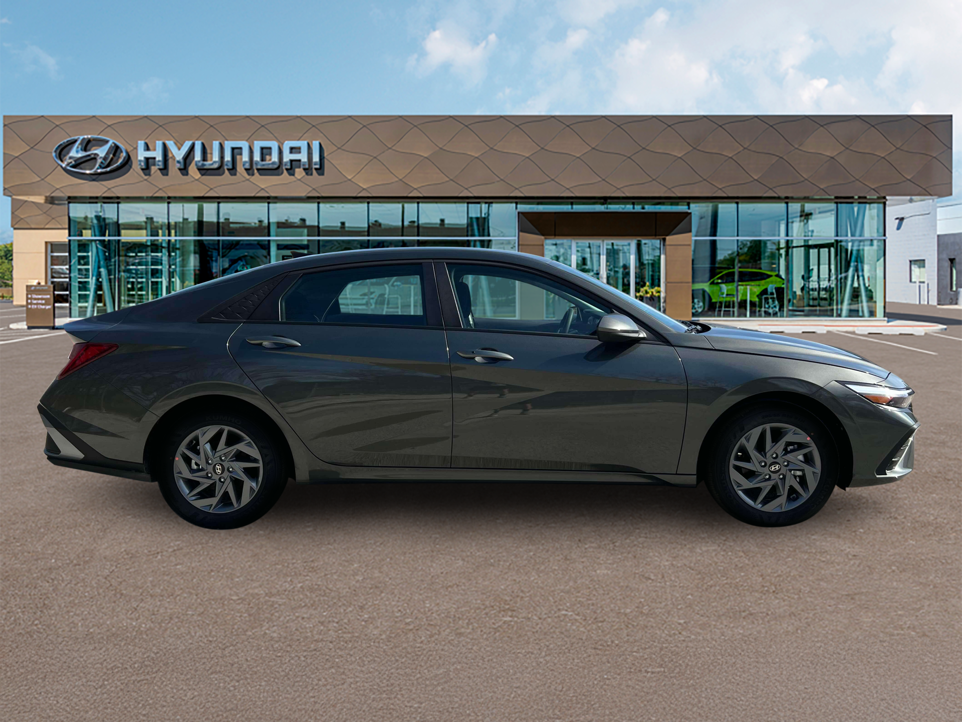 2025 Hyundai Elantra Hybrid Blue