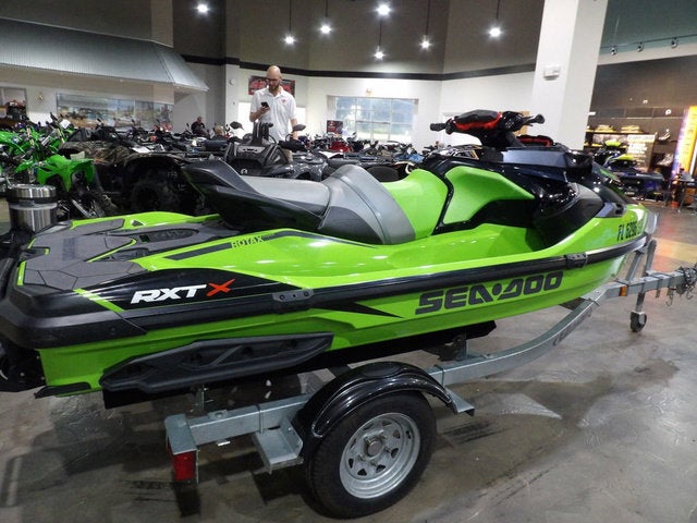 2020 Sea-Doo RXT-X 300 IBR & Sound System California Green And Black Base