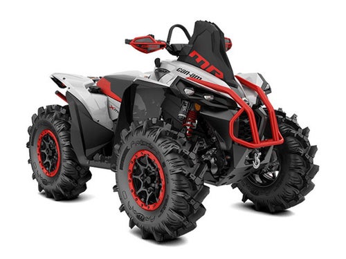 2026 Can-Am Renegade X mr 1000 R Hyper Silver & Legion Red Base