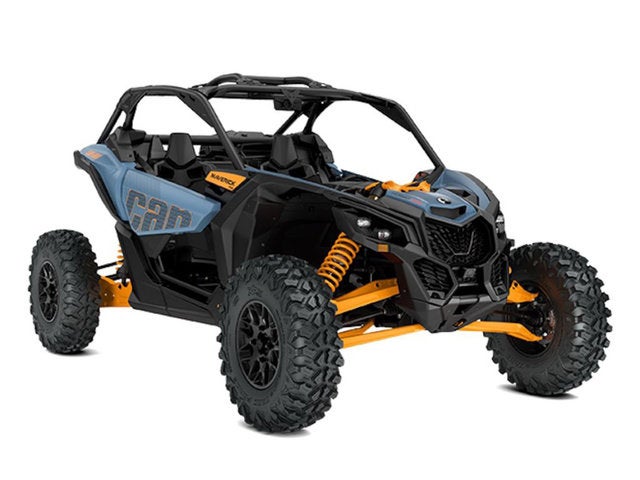 2026 Can-Am Maverick X3 RS Turbo RR Scandi Blue & Orange Crush Base