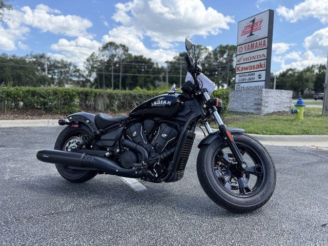 2025 Indian Scout Sixty Bobber Black Metallic Base