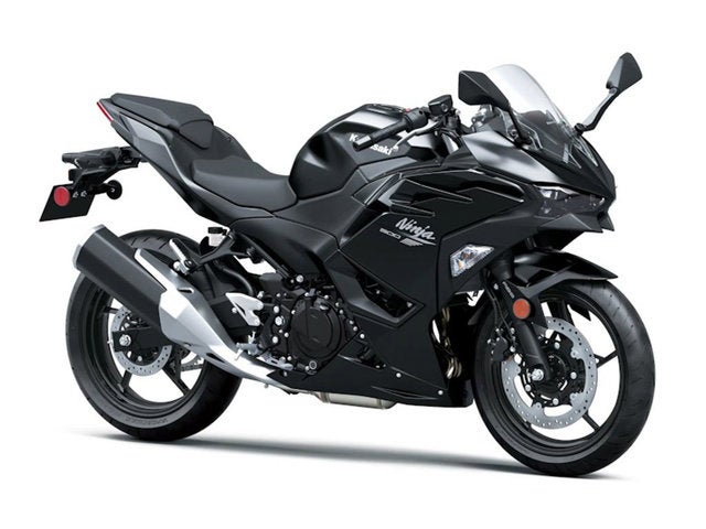 2026 Kawasaki Ninja 500 ABS Metallic Flat Spark Black Base