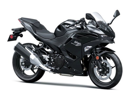 2026 Kawasaki Ninja 500 ABS Metallic Flat Spark Black Base