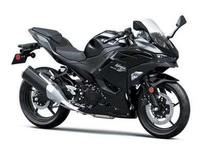 2026 Kawasaki Ninja 500 Metallic Flat Spark Black Base