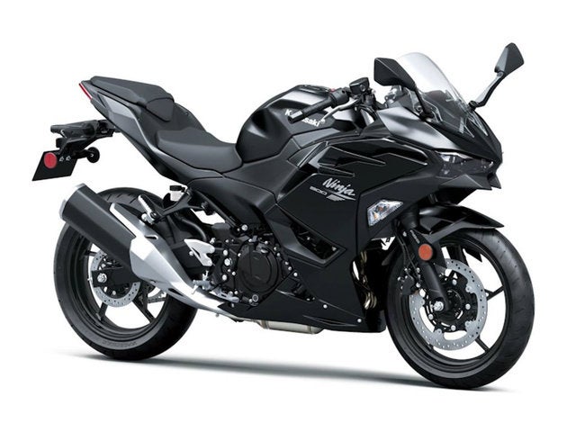 2026 Kawasaki Ninja 500 Metallic Flat Spark Black Base