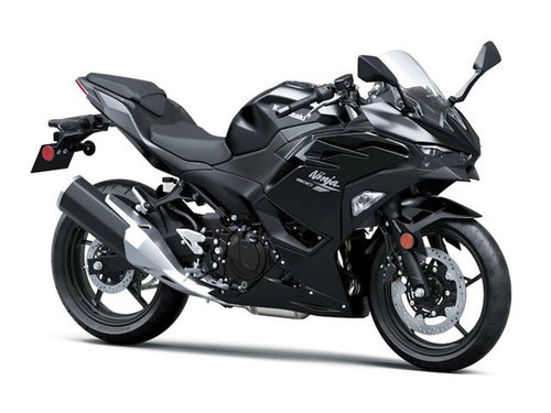 2026 Kawasaki Ninja 500 Metallic Flat Spark Black Base