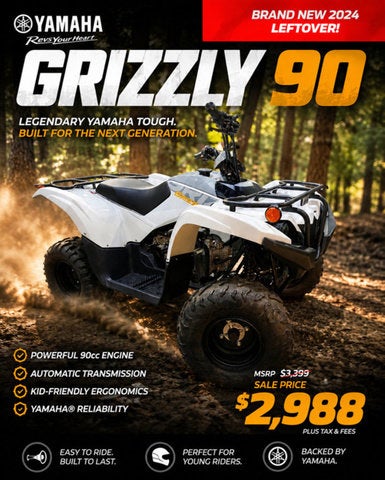 2024 Yamaha Grizzly 90 Base