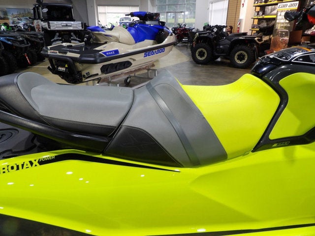 2019 Sea-Doo RXT-X 300 IBR & Sound System Neon Yellow And Lava Grey Base