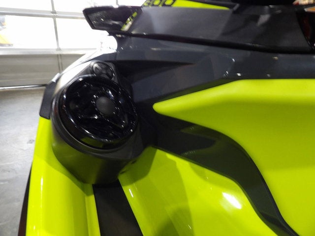2019 Sea-Doo RXT-X 300 IBR & Sound System Neon Yellow And Lava Grey Base