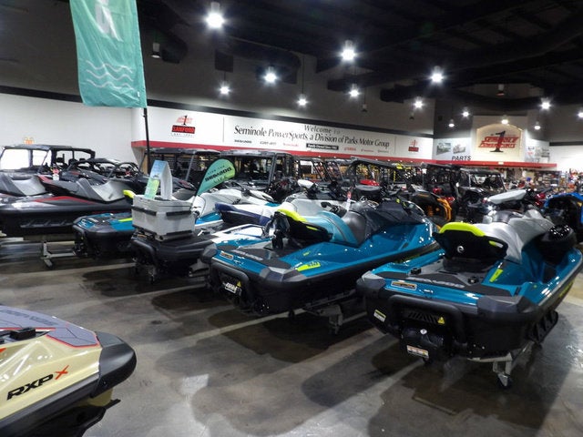 2019 Sea-Doo RXT-X 300 IBR & Sound System Neon Yellow And Lava Grey Base