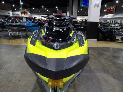 2019 Sea-Doo RXT-X 300 IBR & Sound System Neon Yellow And Lava Grey Base