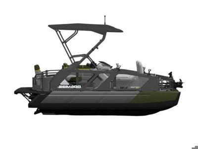 2026 Sea-Doo Switch Fish 18 - 230 Hp Galvanized Base