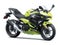 2026 Kawasaki Ninja 500 ABS Metallic Yellowish Green/Ebony Base