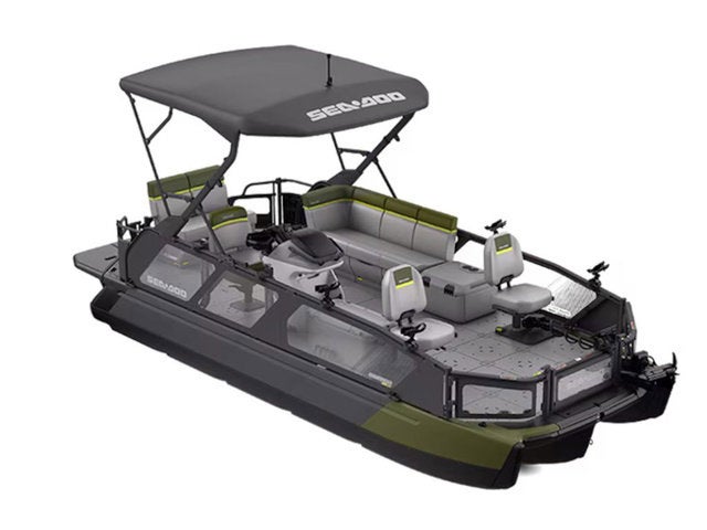 2026 Sea-Doo Switch Fish 21 - 300 hp Galvanized Base