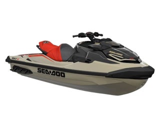 2025 Sea-Doo RXT-X 325 Metallic Tan Lava Red Premium