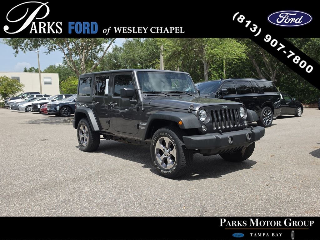 2016 Jeep Wrangler Unlimited Sport