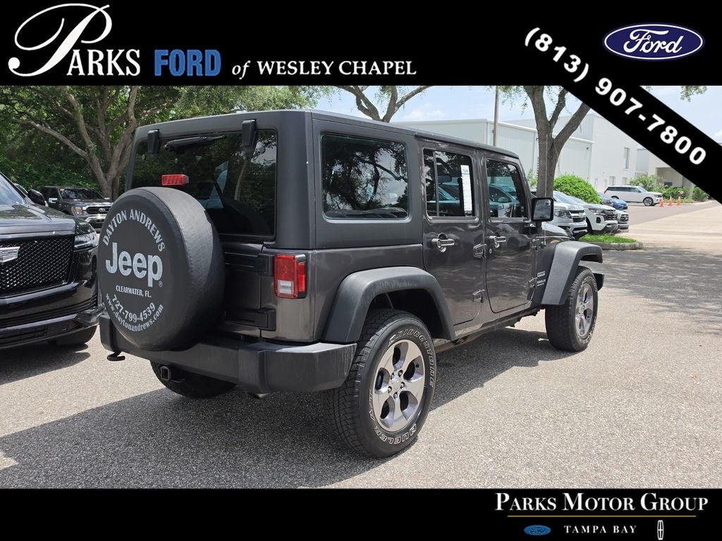 2016 Jeep Wrangler Unlimited Sport