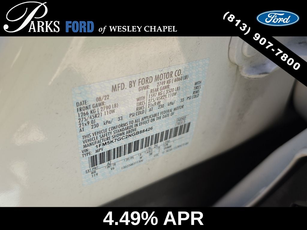 2022 Ford Explorer ST