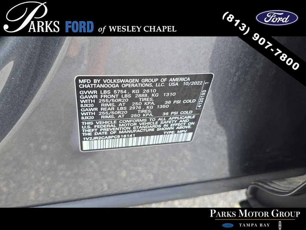 2023 Volkswagen Atlas 3.6L V6 SE w/Technology