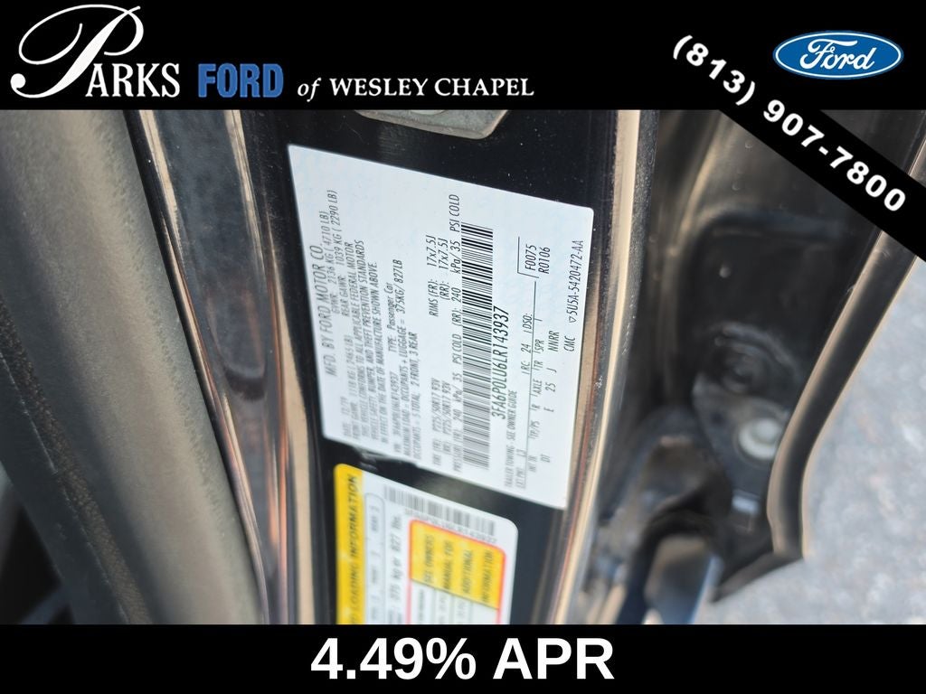 2020 Ford Fusion Hybrid SE