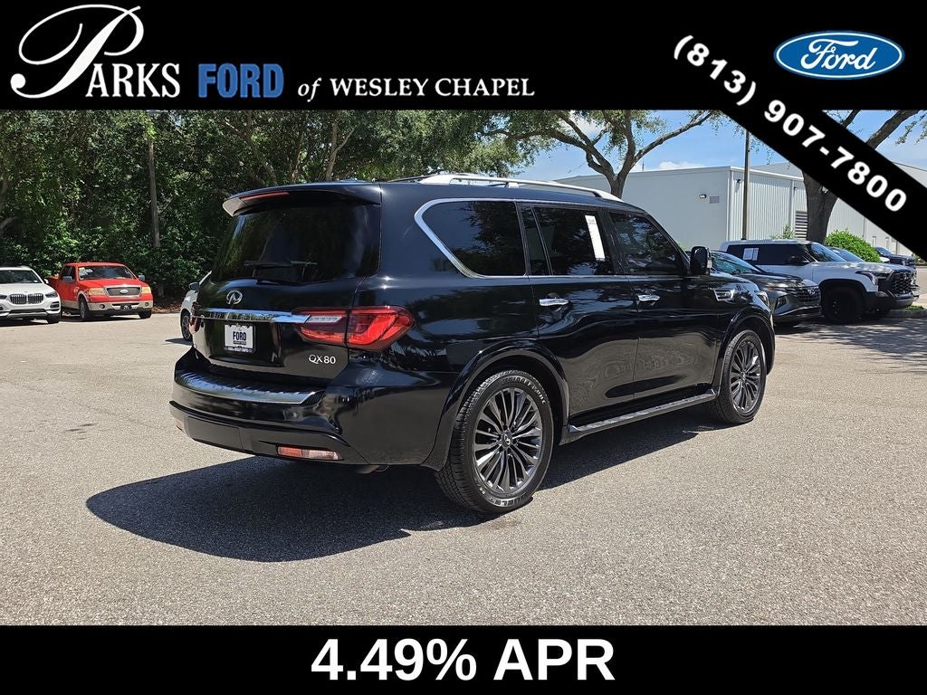 2022 INFINITI QX80 Sensory