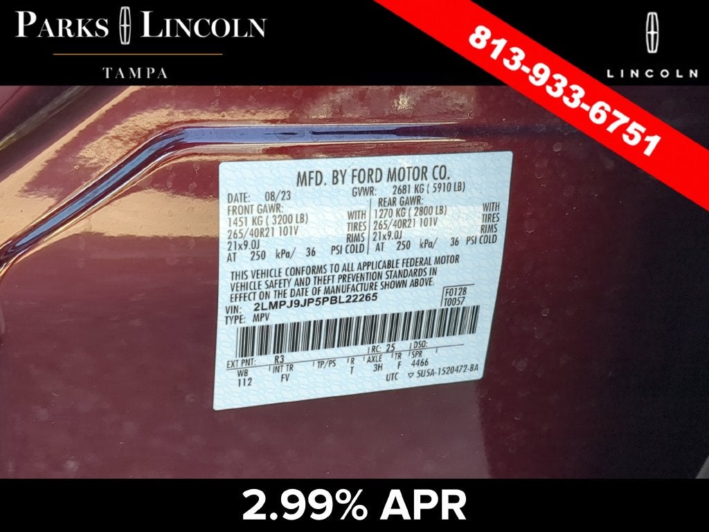 2023 Lincoln Nautilus Black Label
