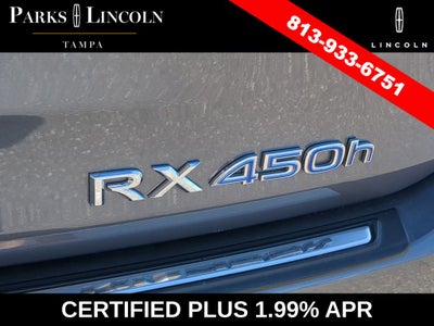 2020 Lexus RX 450h